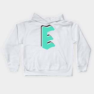 Letter E Kids Hoodie